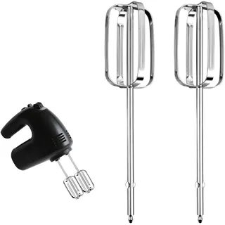 2stk Handmixer Aufsätze Kompatibel mit BLACK & DECKER, Universeller Elektrische Handmixer Schneebesen Ersatz aus Edelstahl für Kochen und Backen