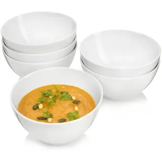 sänger Suppenschalen Set Sunfort 6-tlg. Weiß