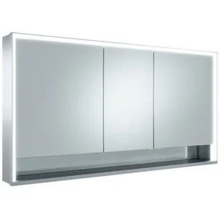 KEUCO Royal Lumos Spiegelschrank Wandvorbau 3-türig, kurze Tür, mit Spiegelheizung, 1400mm, 14306171304, Ausführung: ohne Dali Steuerung