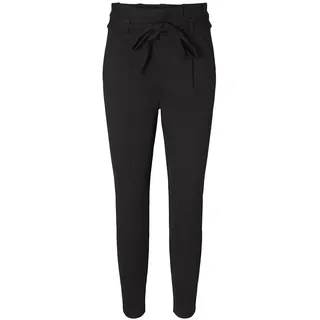 Vero Moda Eva Hr Loose Paperbag Hosen - Black - XS - 28