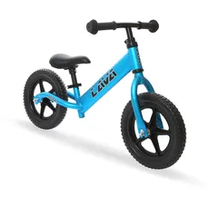 LAVA SPORT Banana Bike Laufrad - Leichtes Aluminium-Kleinkinderfahrrad für 2 bis 5 Jahre, 12 Zoll Räder, Alu-Rahmen, Eva-Reifen, höhenverstellbares Lenkrad & Sattel - Blau