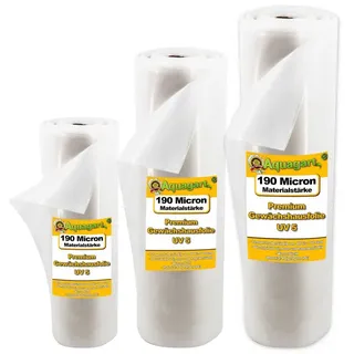Aquagart 3m Gartenfolie Gewächshausfolie UV 5 Frühbeetfolie Treibhausfolie 4m breit