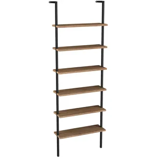 VCM Insasi Bücherregal 60 x 20 x 183 cm Mehrfarbig