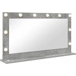 vidaXL Waschtischspiegel Rechtwinklig Beton Grau 100 x 55 x 18 cm - Grau