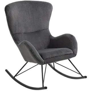 SalesFever Schaukelstuhl + grau