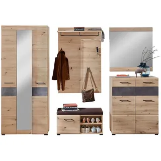 VOLEO CASSY Garderobenschrank 282,00x201,00x40,00 grau