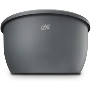 Esbit Kochgeschirr aus hartanodisiertem Aluminium - Camping Geschirr mit Antihaftbeschichtung - Kochgeschirr Set für Outdoor Kocher, Grau