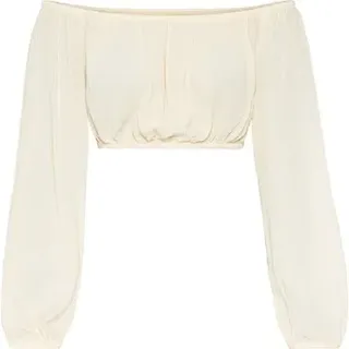 lscn by lascana Carmenbluse beige 46