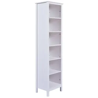 Interlink Bücherregal 50 x 197 x 39,5 cm Weiß