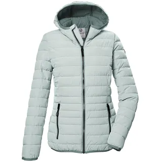 G.I.G.A. DX Damen, Steppjacke/Übergangsjacke mit Kapuze GS 65 WMN QLTD JCKT, light aquaverde, 40, 43050-000