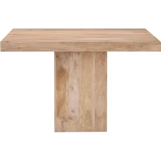 vidaXL Esstisch 120x120x77 cm Mango Massivholz