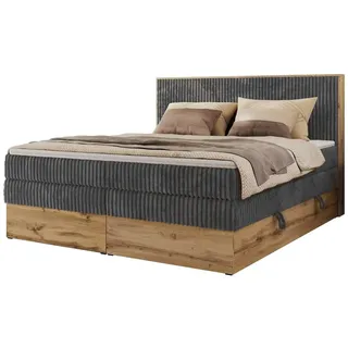 MKS Meble Wood Classic King 180 x 200 cm H3 Grau