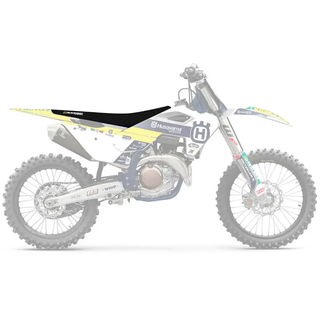 Blackbird Racing Zebra Husqvarna Fc 250 23-26/fc 350 23-25 Sitzbezug - Black / Yellow - One Size