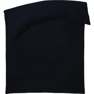 Zoeppritz Leinen-Bettdeckenbezug Stay Farbe dark marina Größe 155x220