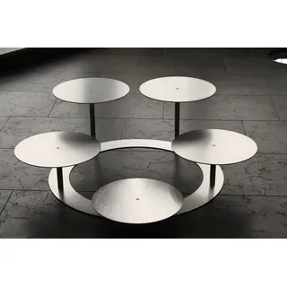 Tortenständer Tortenetagere Aluminium 3 Etagen Rund, Hochzeitstortenständer Ø 30 cm