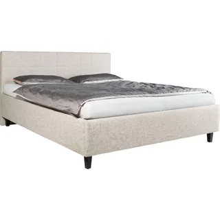 Alina Polsterbett »Pepe« wahlweise mit Matratze und Lattenrost, in diversen Ausführungen beige