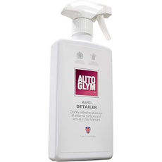 Autoglym Rapid Detailer, Auffrischung und Glanz für alle Außenflächen, Autopflege für EIN Poliertes Finish, Entfernt Leichten Schmutz, Kombiniert Reinigungsspray und Politur - 500ml Sprühflasche