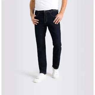 Straight-Jeans MAC "Arne", Herren, Gr. 38, Länge 32, schwarz (authentic), Denim/Jeans, Obermaterial: 97% Baumwolle, 3% Elasthan, gerade, Jeans Straight-Jeans, in gepflegter Optik, mit Stretch