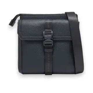 A|X Armani Exchange für Herren. XM002568AF22537MC105 Umhängetasche Fabric schwarz (OSFA), Lässig, Polyester