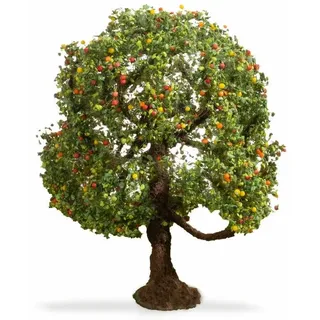 NOCH® Apfelbaum, handkolorierter Master-Baum, 8 cm hoch für die Spurweiten H0, TT, N, Z perfekt auch für Dioramen und Modelllandschaften