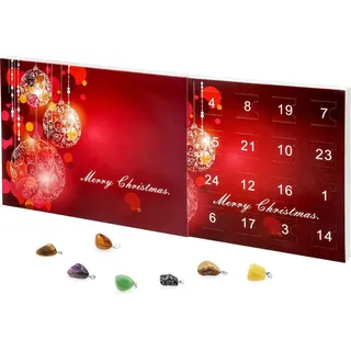 VALIOSA Modeschmuck Adventskalender Rot