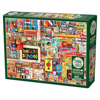 Cobble Hill Puzzle 1000 Teile Back to School Landschaft