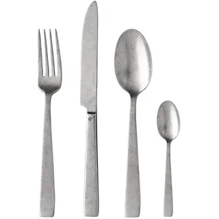 Sambonet Flat Vintage Besteck 24tlg. Vh. Edelstahl Antik