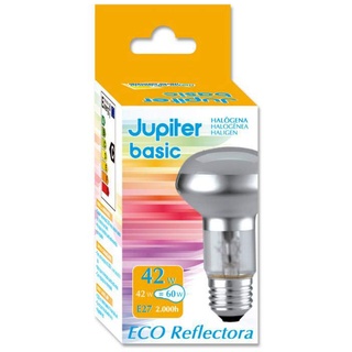 Jupiter Reflektorlampe Basic Eco 42 W R63 E27 CJ, Schwarz, Standard