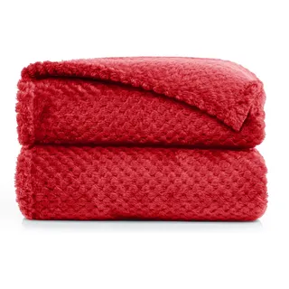 restilo Kuscheldecke 70 x 150 cm Rot