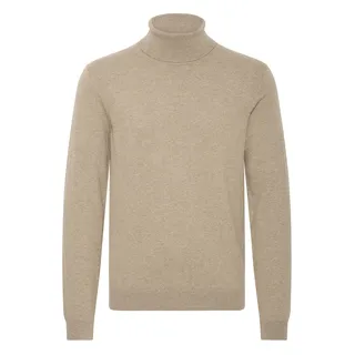 Rollkragenpullover CASUAL FRIDAY "Rollkragenpullover CFEdin", Herren, Gr. XXL, braun (roasted cashew), Obermaterial: 95% Baumwolle CO. 5% Kaschmir WS., Pullover Rollkragenpullover