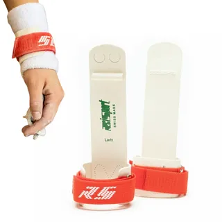 Reisport Stufenbarren-Turnriemen mit Klettverschluss für Damen/Mädchen, robuste Lederhandschutzriemen für Turnstangen, Turnausrüstung und Zubehör für Fortgeschrittene, S