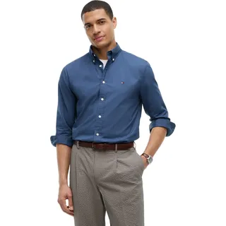 Tommy Hilfiger Herren Hemd Flex Solid Regular Fit