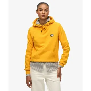 Superdry für Damen. W2012557A Great Outdoors Sweatshirt Emb Relax gelb (L), Lässig, Baumwolle