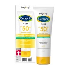 Cetaphil SUN Sensitive Gel-Creme SPF 50+ Extra-leichter, fettfreier Sonnenschutz