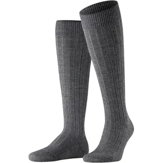 Falke Kniestrümpfe Teppich im Schuh 1 Paar Grau 39-40