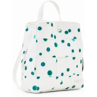 Desigual New Splatter Sumy Backpack White