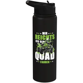 Mir reichts ich geh Quad fahren Offroad ATV Stainless Steel Insulated Water Bottle