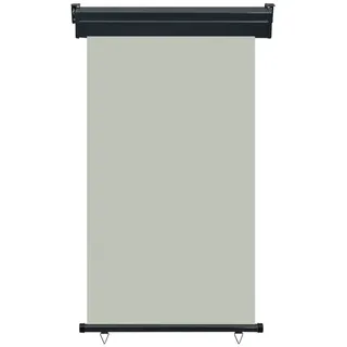 vidaXL Seitenmarkise 140 x 250 cm Grau Polyester