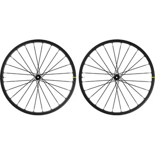MAVIC Ksyrium Sl Cl Disc Tubeless Rennrad Laufradsatz / Black / 9/12 x 100 / 9/12 x 135/142 mm