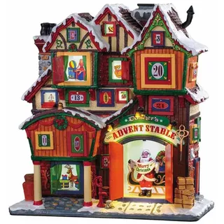 Lemax 95569 Christmas Village Facade: Dasher's Advent Stable