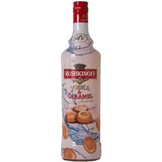 Rushkinoff Vodka & Caramelo (1 x 1.0 l)