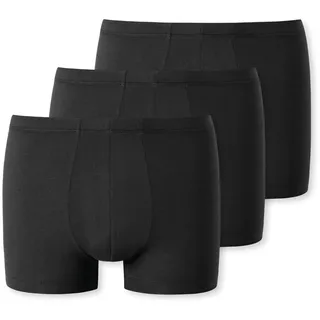 SCHIESSER Boxershorts Uncover Cotton schwarz XXL 3er Pack