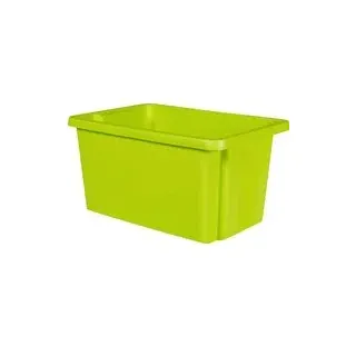 Curver 225410 Drehstapelbehälter ESSENTIALS Drehstapelbox 45L, grün stapelbar Grün 1 St.