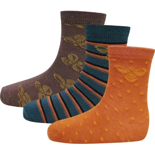Hummel Hmlalfie Sock 3-Pack - twilight mauve, Größe:29-32 - Rot