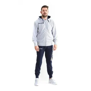 GIVOVA Herren Survêtement Poker Jogginganzug, Gris,