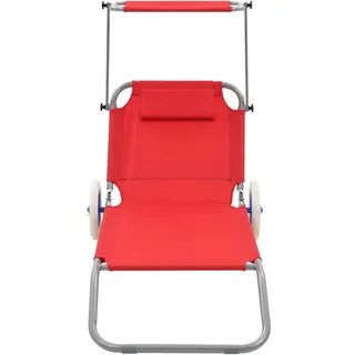VidaXL 44324, Lounge, Gepolsterter Sitz, Polyester, Rot, 120 kg - Rot
