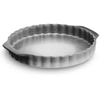 SPRINGLANE Keramik Tarteform Misty Cliff 24 cm, Steingut Quicheform, Backform