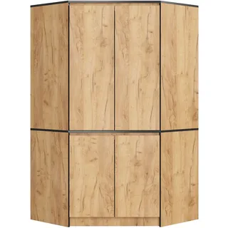 Akord Kleiderschrank Craft 100 x 180 x 50 cm Eiche