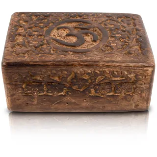 Tolle Geburtstagsgeschenkideen, handgefertigt, dekoratives Schmuckkästchen aus Holz, Schmuck-Organizer, Andenken-Box, Schatztruhe, Schmuckhalter, 15 x 10 cm, Geschenkidee für Männer und Frauen