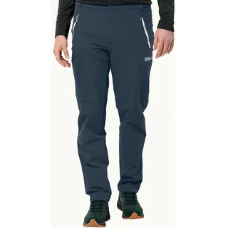 Jack Wolfskin Herren Glastal Winter Pants M Wanderhose, Midnight Sky, 52 EU